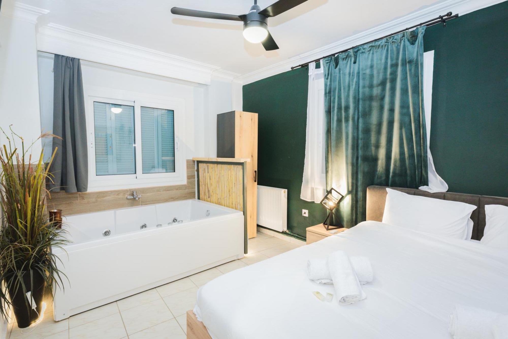 Stylish Apt W Jacuzzi, 5 Min To White Tower Tesalónica Exterior foto